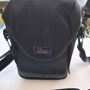 Targus Black Padded Camera Carry/Shoulder Bag w/ Strap, Accessory Compartments